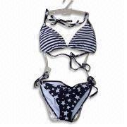 Bikinis，Materials 82% polyamide and 18% elastane fabric, 190gsm ，Top with soft padding